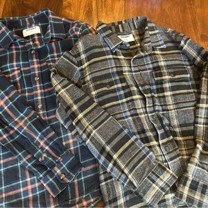Old Navy Boy’s Flannel Plaid Shirts -2